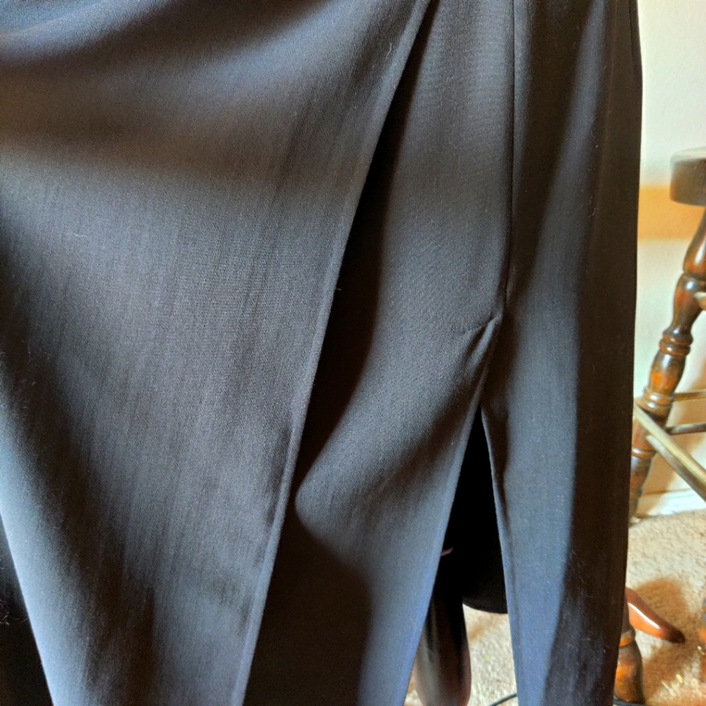 AKRIS B. Goodman 🖤  lace panel evening midi dress - Picture 6 of 9